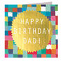 Gold Foiled Happy Birthday Dad! Card, thumbnail 2 of 4