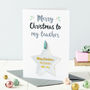 Teacher's Star Decoration Christmas Card, thumbnail 4 of 4