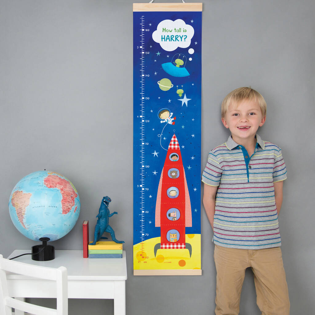 Personalised Space Height Chart, 1 of 7