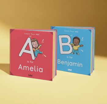 Learning Letters Abc Personalised Educational Gift Book, 2 of 9