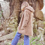 Freya Merino Wool Fleece Jacket In Camel, thumbnail 1 of 8