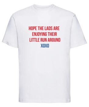 Little Run Around England Football T Shirt, 2 of 2