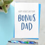 Bonus Dad Father's Day Card, thumbnail 1 of 3