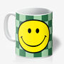 Checkmate Checkerboard Smiley Face Mugs Choice Of Six Colours, thumbnail 2 of 12