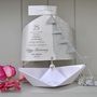 25th Silver Wedding Anniversary Paper Boat Card, thumbnail 1 of 12