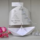 collect moments not  things boat card  keepsake by the 