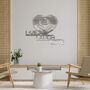 Heart Shaped Rose Metal Art 'Live, Laugh, Love' Decor, thumbnail 3 of 11