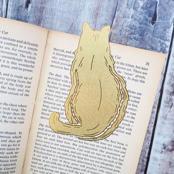 Cat Brass Bookmark, 6 of 8