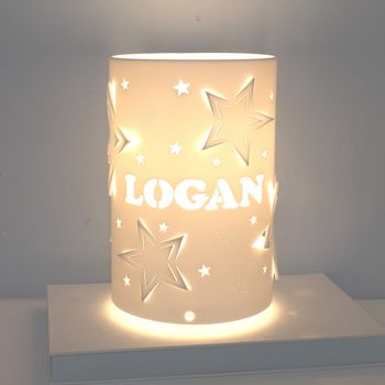 Personalised Mixed Star Table Lamp, 6 of 8