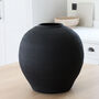 Extra Large Black Vase, thumbnail 1 of 3