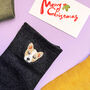 Embroidered Darned Dogs Three Pairs Of Socks In A Box, thumbnail 4 of 6