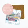 Personalised Cardiff Skyline Coaster, thumbnail 1 of 3