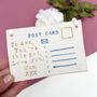Ceramic Personalised Postcard Message, thumbnail 2 of 8