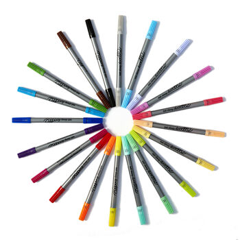 Artist Set Of 20 Wash Out Pens, 5 of 9