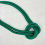 Fair Trade Handmade Glass Bead Knot Tube Necklace 55cm, thumbnail 3 of 12