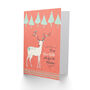 With Love Deer Wife Pun Christmas Card, thumbnail 2 of 4