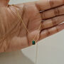 Dainty Green Necklace, thumbnail 4 of 5