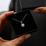 North Star Pendant Necklace In Sterling Silver, thumbnail 5 of 10