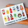 Funny Condiments Chopping Board, thumbnail 2 of 4