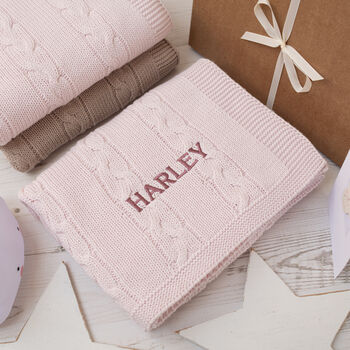 Little Flower Pale Pink Baby Girl Gift Box, 3 of 12