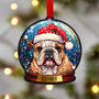 Bulldog Dog Tree Decoration, thumbnail 1 of 2