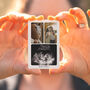 Personalised Three Photo And Message Baby Ultrasound Wallet Card, thumbnail 1 of 2