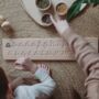 Wooden Double Sided Cursive Alphabet Tracing Board, thumbnail 2 of 6
