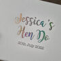 Personalised Hen Party Memory Box, thumbnail 2 of 5