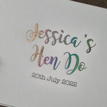 Personalised Hen Party Memory Box, 2 of 5