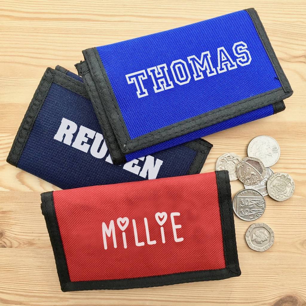 personalised purse wallet