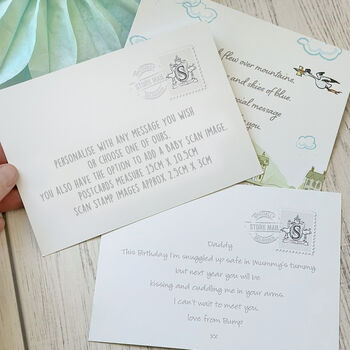 Daddy Poem, Letter From The Bump, Dad To Be Gift, 12 of 12