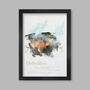 Helvellyn In Wainwright's Words Lake District Poster, thumbnail 1 of 4