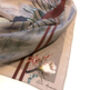 Nude Toned Large Silk Scarf 'Nevada' Serpent Design, thumbnail 6 of 7