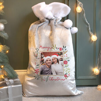 Personalised Christmas Sack Gift Photo Upload, 4 of 4