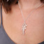 Crystal Quartz Lariat Necklace, thumbnail 1 of 2