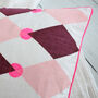Bright Harlequin Screen Printed Cushion, thumbnail 7 of 11