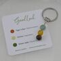 Good Luck Crystal Gemstone Key Ring Gift, thumbnail 2 of 2