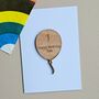 'One Happy Birthday Son' Balloon Token And Card, thumbnail 1 of 2