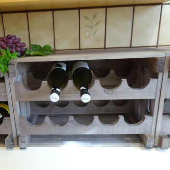 Wooden Wine Rack Crate Large, 2 of 3