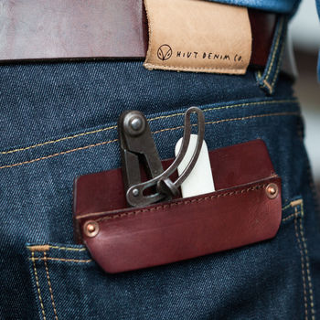 Handmade Leather Tool Pocket, 2 of 8