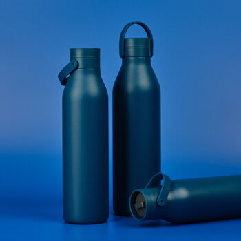 Circular And Co 1 L Stainless Steel Water Bottle Midnight Blue, 3 of 7