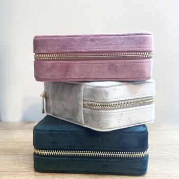 Personalised Hidden Message Velvet Jewellery Box, 3 of 3