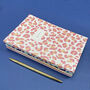 Pink Leopard Print Notebook, thumbnail 7 of 7