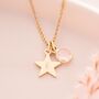 Personalised Star Birthstone Necklace, thumbnail 3 of 11