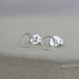 Sterling Silver Mini Twisty Studs, thumbnail 2 of 9