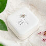 Personalised Birth Flower Jewellery Travel Case, thumbnail 4 of 12