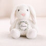 Personalised Baby Bunny Soft Toy Gift, thumbnail 6 of 10