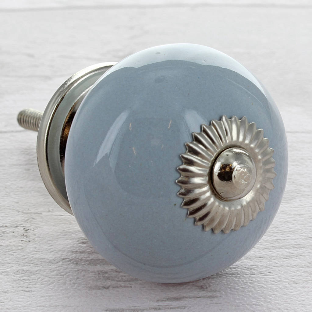 plain ceramic door knobs cupboard drawer pull handles by g decor