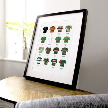 Classic Rugby Kits Team Print, 3 of 7