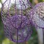 Chicken Wire Allium Recycled Metal Garden Sculpture, thumbnail 4 of 5